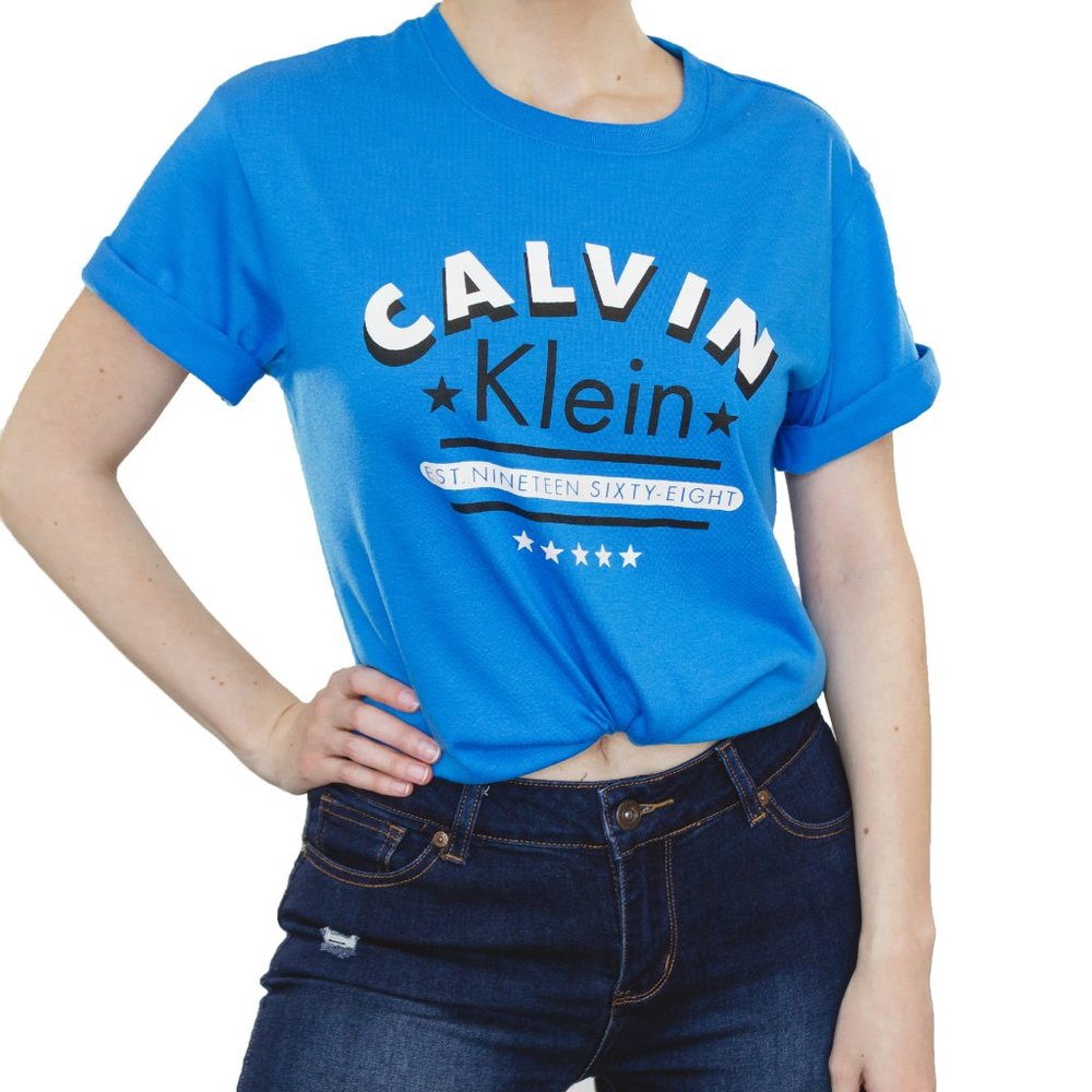Calvin Klein Blue Graphic T-Shirt